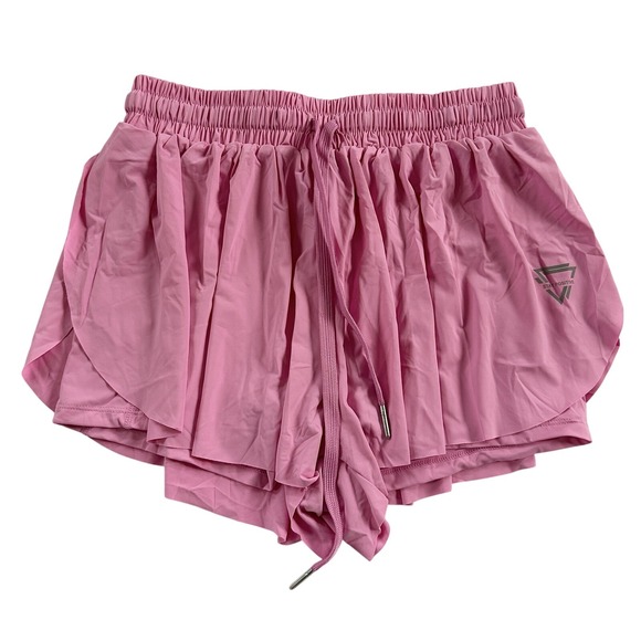 MIRITY Pants - 2 in 1 Womens Flowy Athletic Shorts for Running,Yoga,Workout,Biker Butterfly